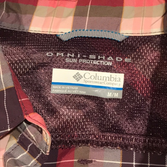 Columbia Purple Plaid Omni Shade Convertible Top - Picture 4 of 5